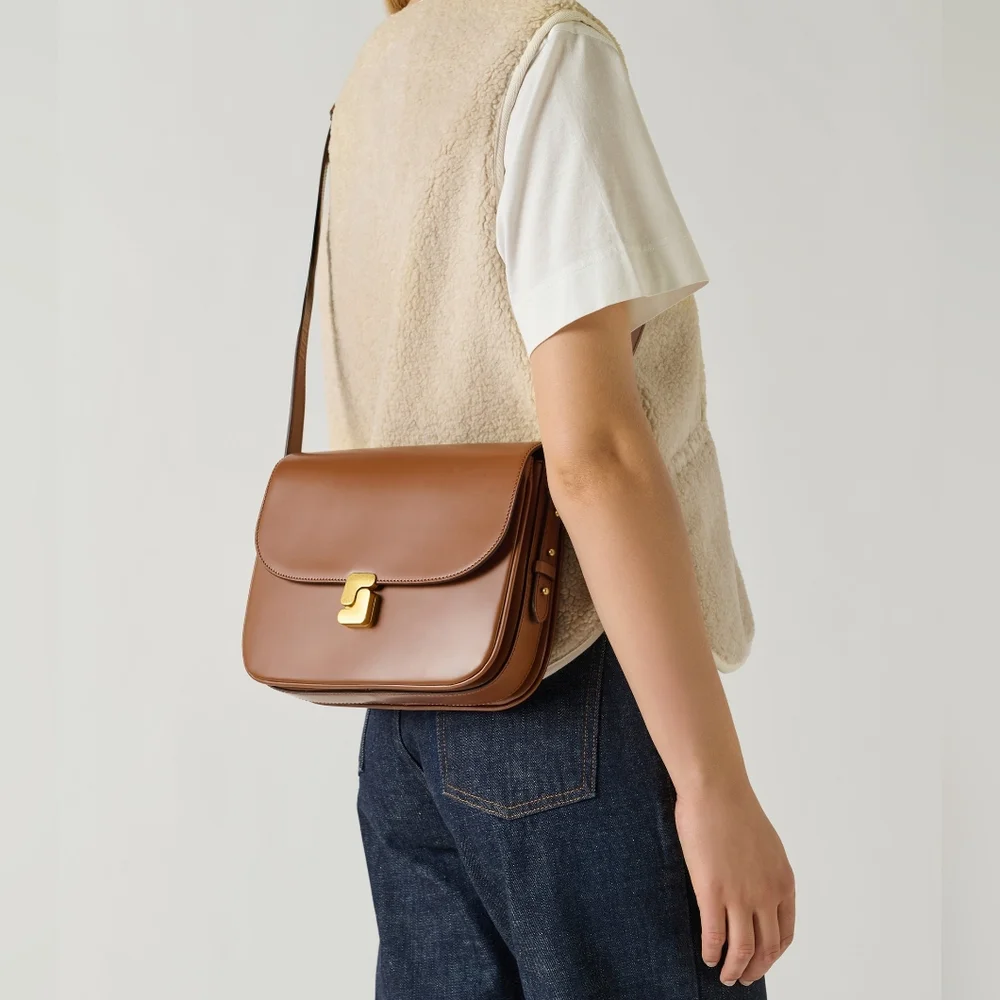 PRISTINE SOEUR BELLISSIMA MAXI BAG - HAZELNUT